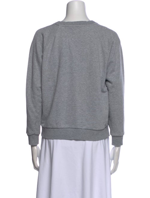 Tory Burch Crew Neck Long Sleeve Sweatshirt