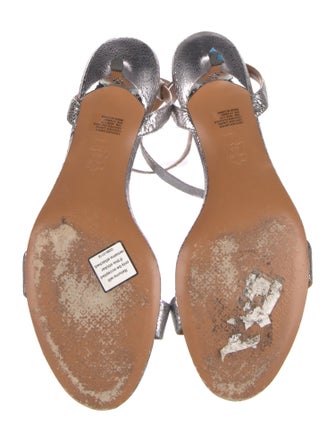 Tory Burch Embossed Leather Sandals