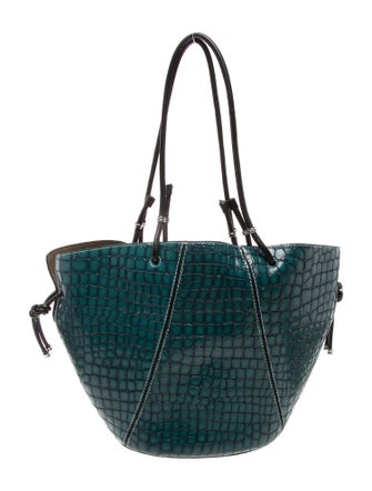 Tory Burch Leather Bucket Bag