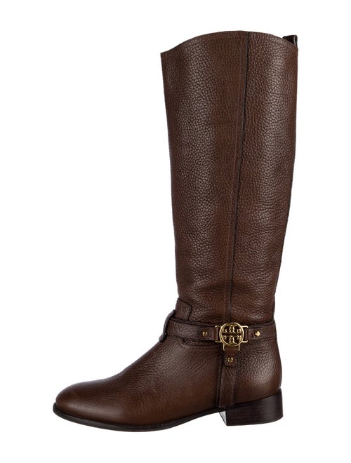 Tory Burch Leather Riding Boots
