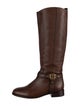 Tory Burch Leather Riding Boots