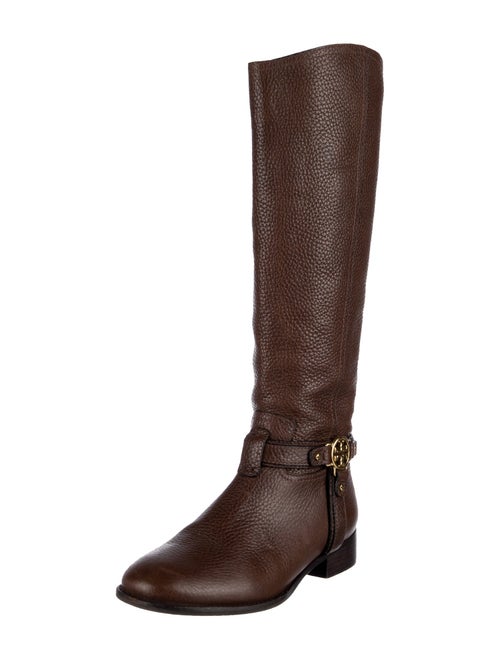 Tory Burch Leather Riding Boots