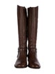 Tory Burch Leather Riding Boots