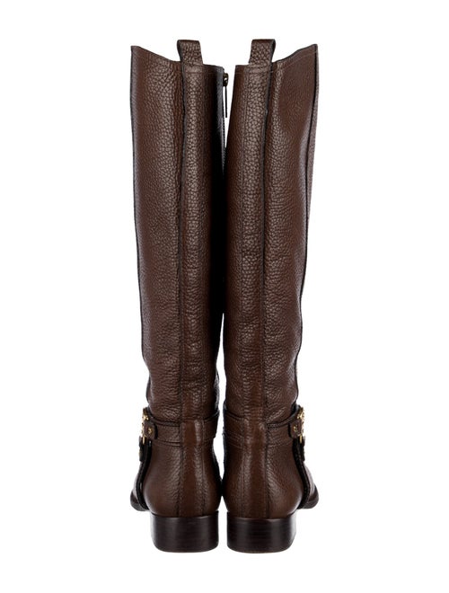 Tory Burch Leather Riding Boots