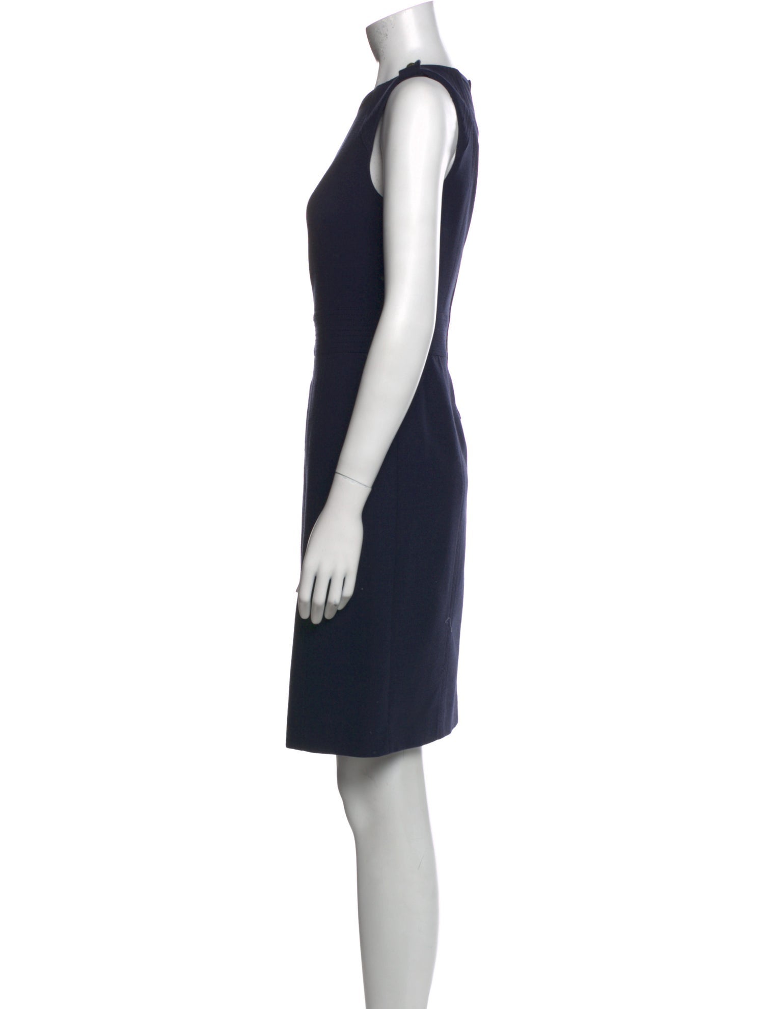 Tory Burch Bateau Neckline Knee-Length Dress