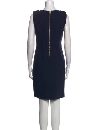 Tory Burch Bateau Neckline Knee-Length Dress