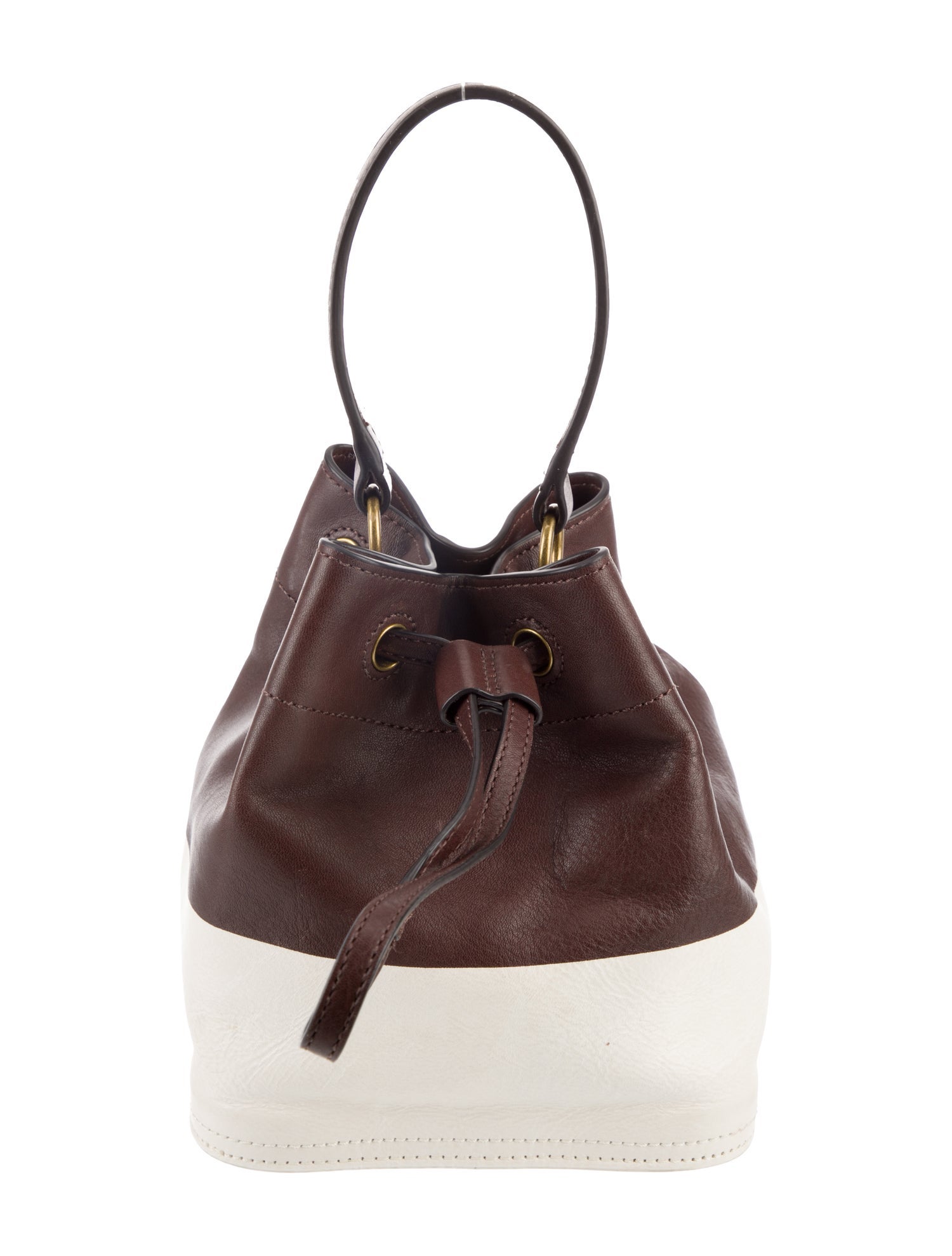 Tory Burch Leather Bucket Bag