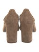 Tory Burch Suede Studded Accents Pumps
