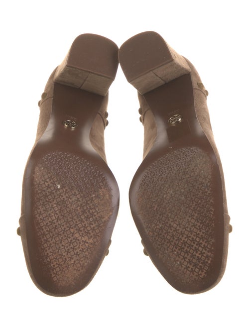 Tory Burch Suede Studded Accents Pumps