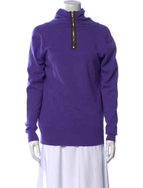 Tory Burch Cashmere Mock Neck Sweater