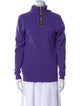 Tory Burch Cashmere Mock Neck Sweater