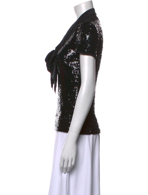 Tory Burch Nylon V-Neck Top