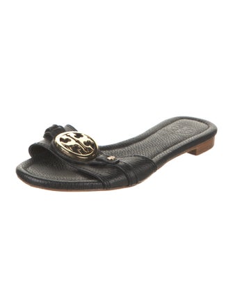 Tory Burch Leather Slides