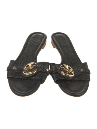 Tory Burch Leather Slides