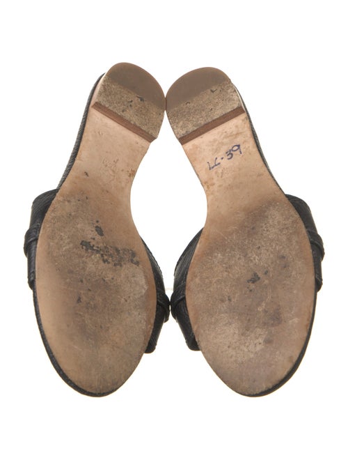 Tory Burch Leather Slides