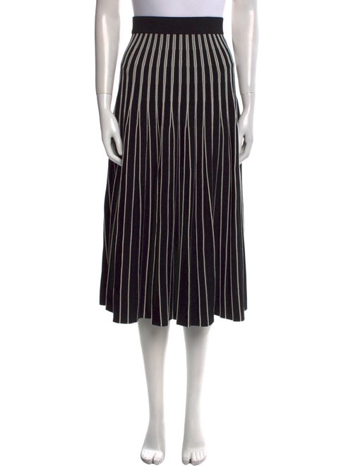 Tory Burch Striped Midi Length Skirt
