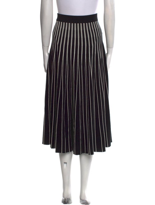 Tory Burch Striped Midi Length Skirt