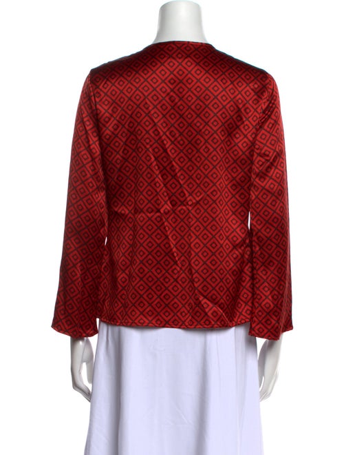 Tory Burch Silk Printed Blouse