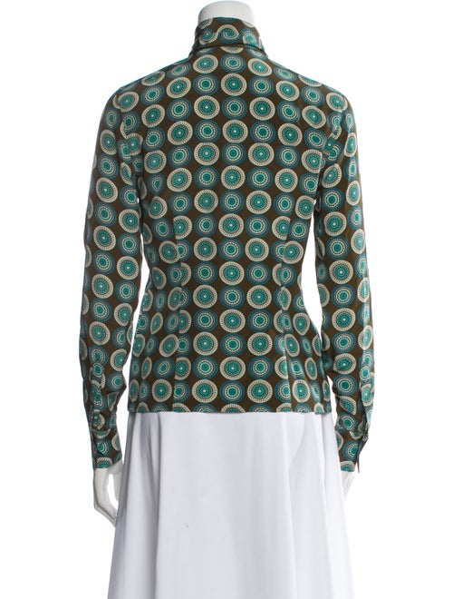 Tory Burch Silk Printed Blouse