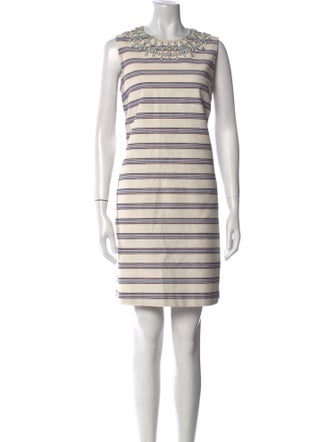 Tory Burch Striped Mini Dress
