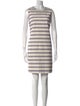 Tory Burch Striped Mini Dress