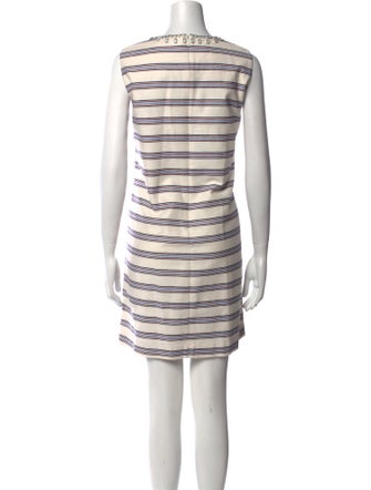 Tory Burch Striped Mini Dress