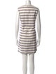 Tory Burch Striped Mini Dress