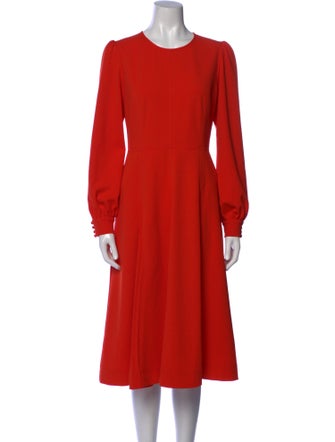 Tory Burch Crew Neck Knee-Length Dress
