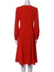 Tory Burch Crew Neck Knee-Length Dress
