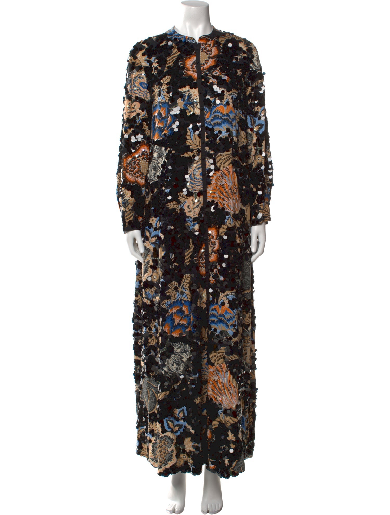 Tory Burch Floral Print Long Dress