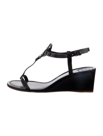Tory Burch Leather T-Strap Sandals