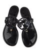 Tory Burch Patent Leather Flip Flops