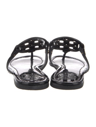 Tory Burch Patent Leather Flip Flops