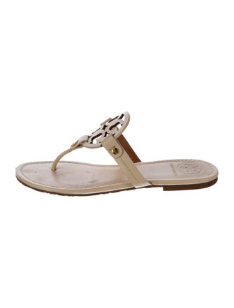 Tory Burch Leather Slides