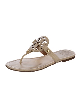 Tory Burch Leather Slides