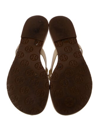 Tory Burch Leather Slides