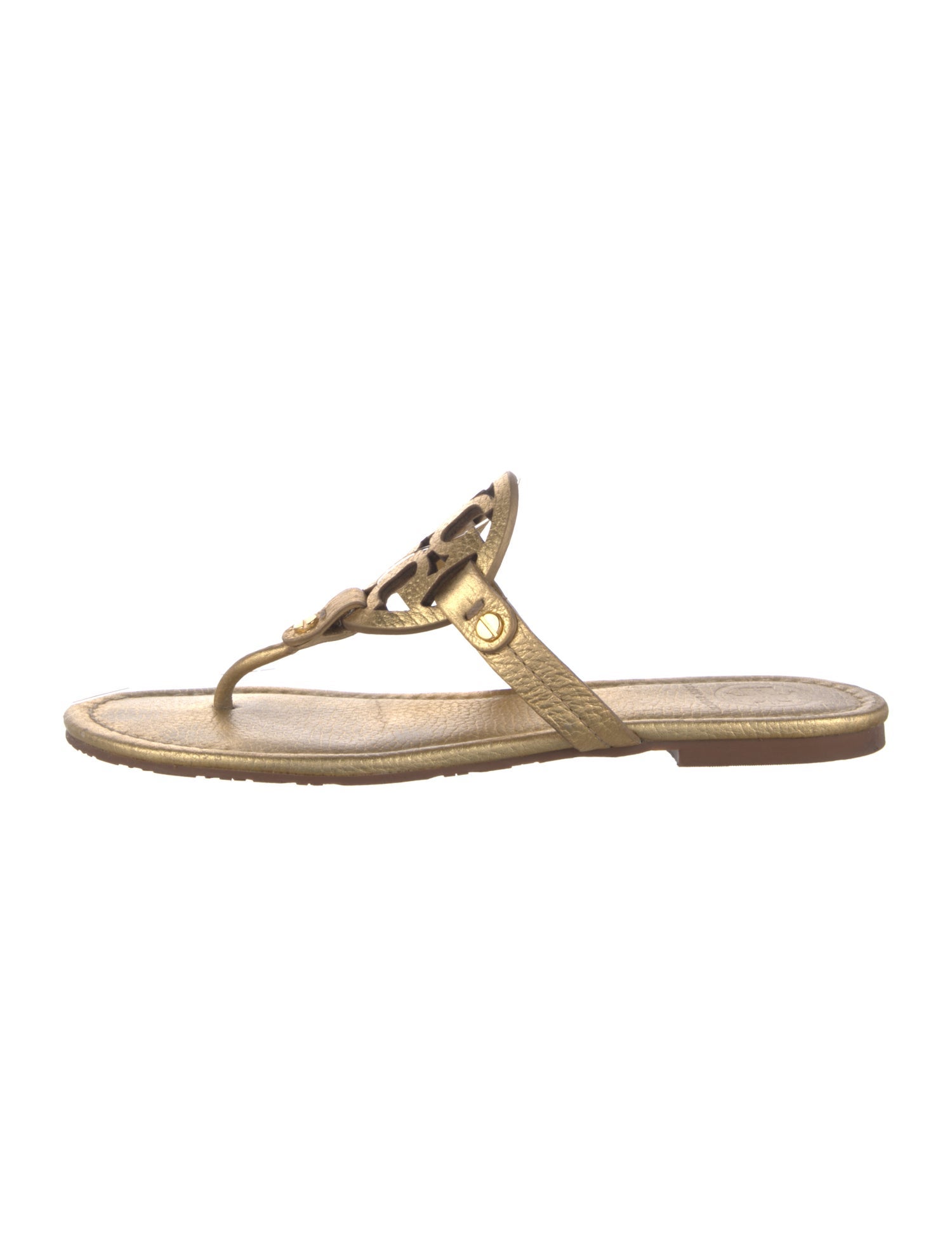 Tory Burch Leather Slides