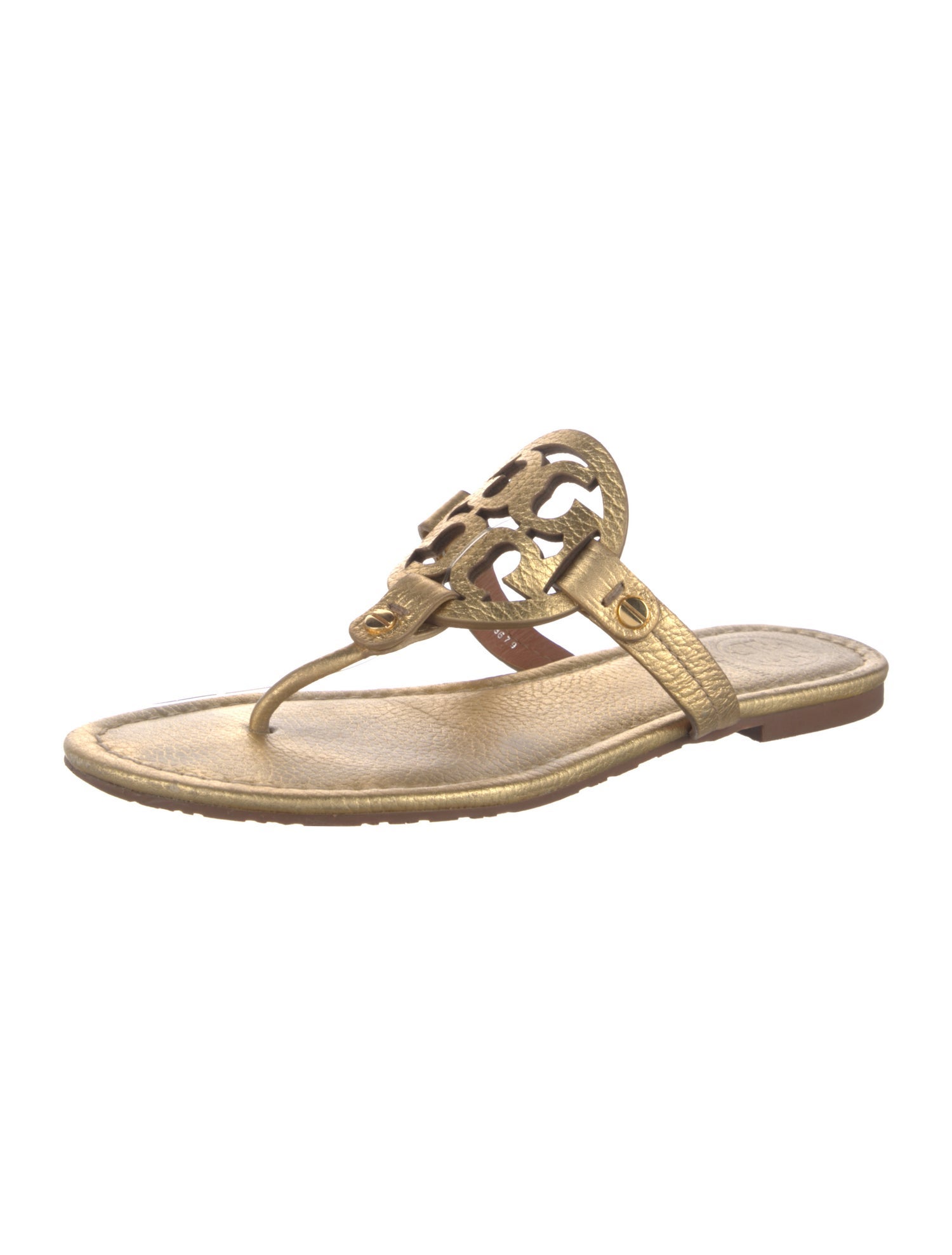 Tory Burch Leather Slides
