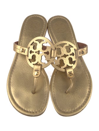 Tory Burch Leather Slides