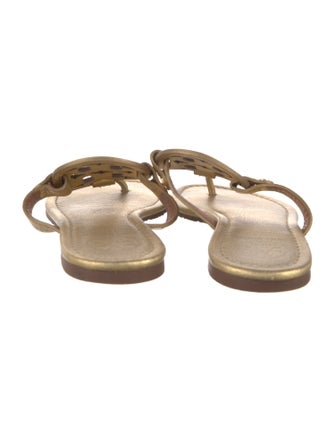 Tory Burch Leather Slides