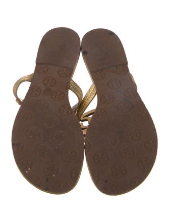 Tory Burch Leather Slides