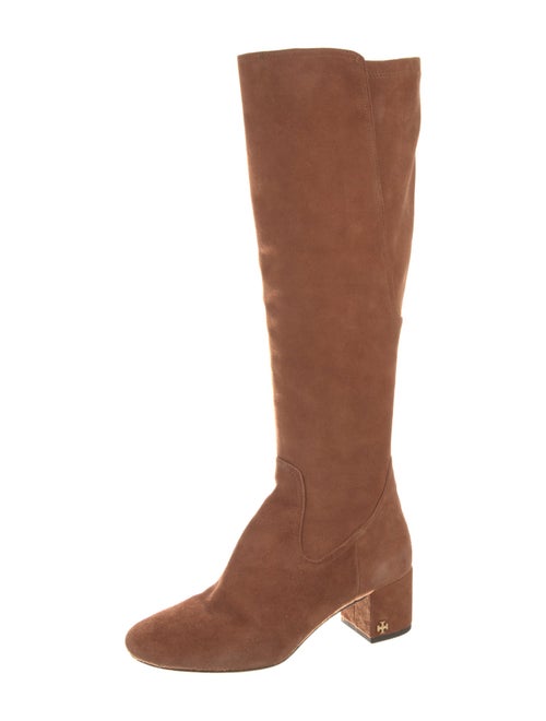 Tory Burch Suede Riding Boots