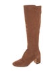 Tory Burch Suede Riding Boots