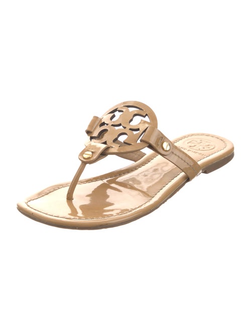 Tory Burch Patent Leather Slides