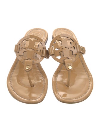 Tory Burch Patent Leather Slides