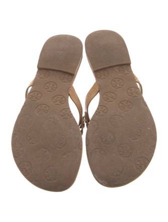 Tory Burch Patent Leather Slides