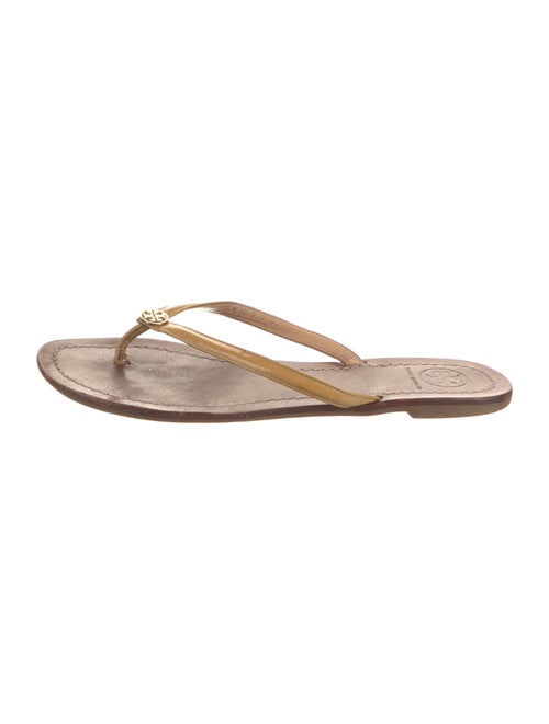 Tory Burch Leather Flip Flops