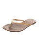 Tory Burch Leather Flip Flops