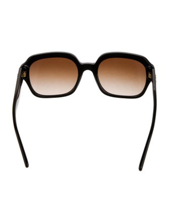 Tory Burch Square Gradient Sunglasses