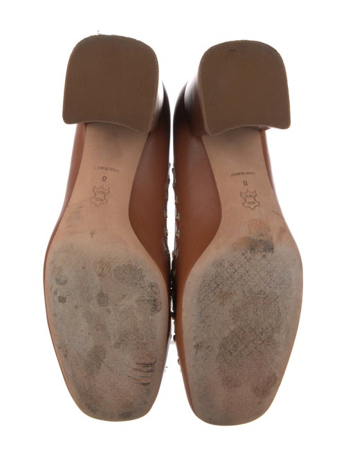 Tory Burch Leather Printed Pumps